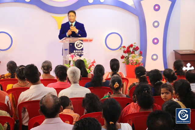 Hundreds gathered to the One Day Fasting prayer organized by Grace Ministry at it's Prayer Center at Balmatta, Mangalore here on October 12th, Friday 2018. 